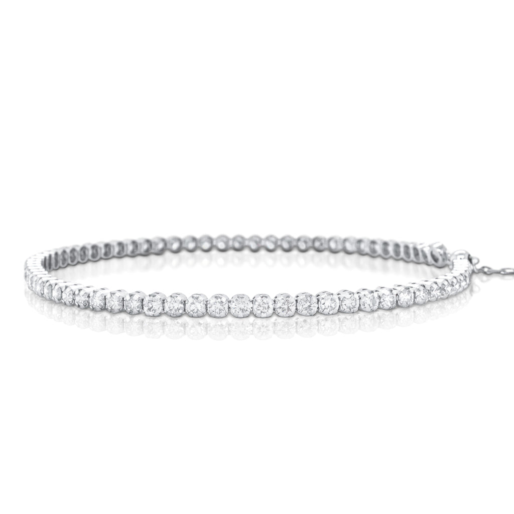 Diamond Tennis Bracelet (Adjustable)